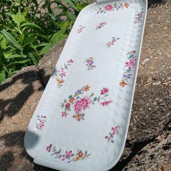 Vtg Rare Bernardaud Limoges French Long Plate - Picture 3 of 13